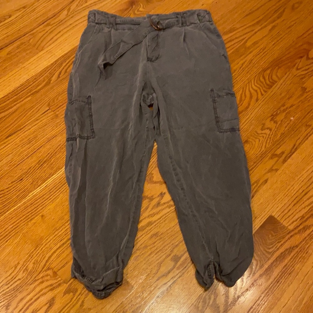 Free people size 10 pants gray